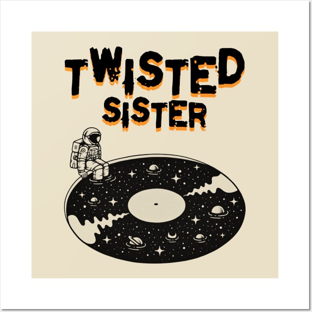 Twisted Sister visual art Wall Art by DOGGIES ART VISUAL